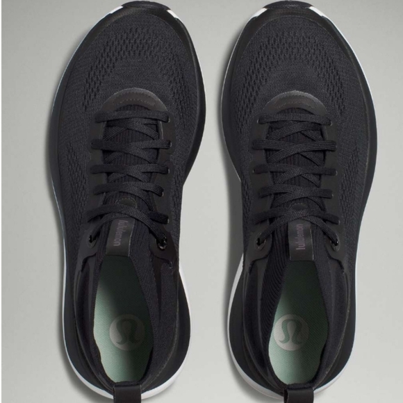 Lululemon Chargefeel Mid Womens Workout Shoe In Black/Anchor/White Size 9.5 - Picture 5 of 17